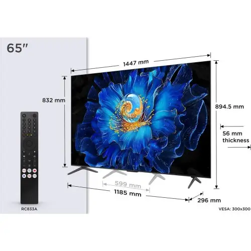 Телевізор TCL 65C6K