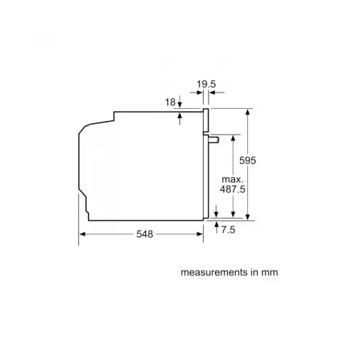 Духовка электрическая Bosch HBG7361B1