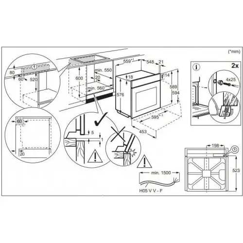Духовка електрична Electrolux COD8H39Z