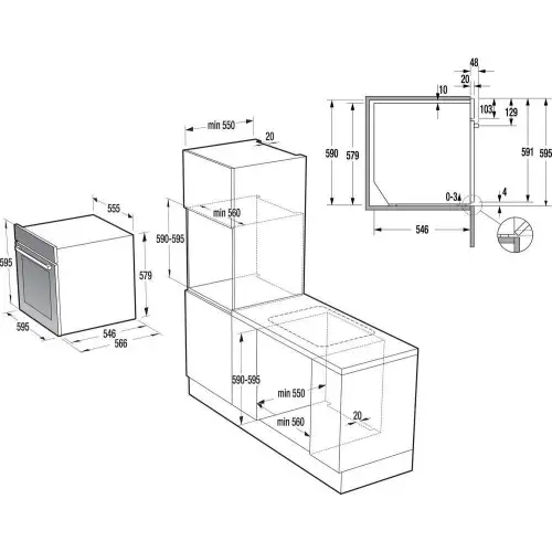 Духовка электрическая Gorenje BCS798S24X
