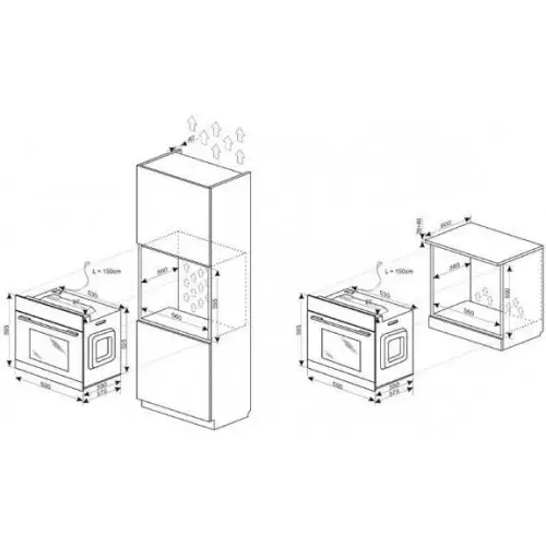 Духовка электрическая Hansa BOES68471