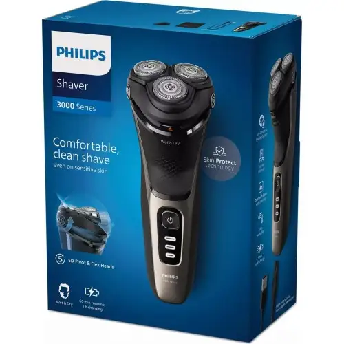 Электробритва мужская Philips Shaver series 3000 S3242/12