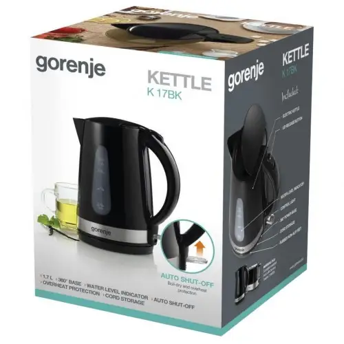 Электрочайник Gorenje K17BK