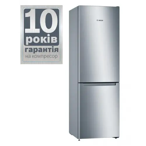 Холодильник з морозильною камерою Bosch KGN36NL306