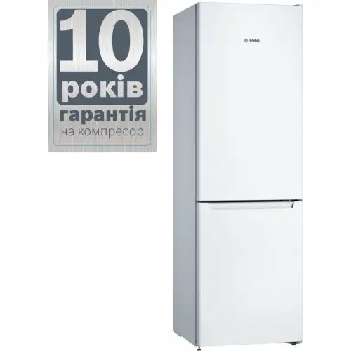 Холодильник з морозильною камерою Bosch KGN36NW306