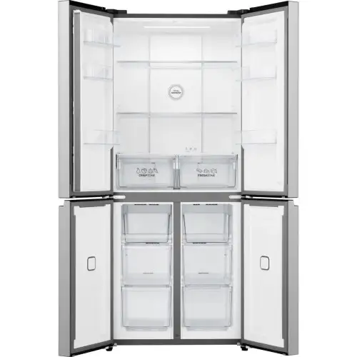 Холодильник з морозильною камерою Gorenje NRM819E61X