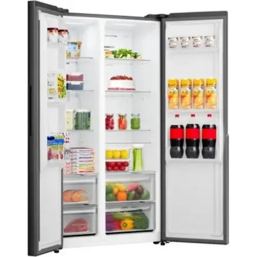 Холодильник з морозильною камерою Gorenje NRS917E41BX