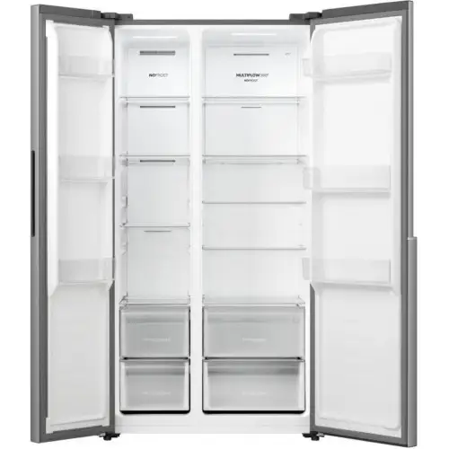 Холодильник з морозильною камерою Gorenje NRS917E41X