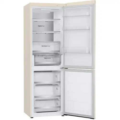 Холодильник з морозильною камерою LG GC-B459FEPW