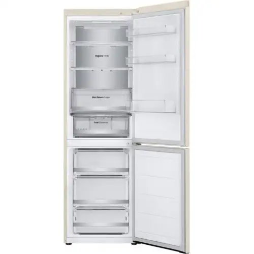 Холодильник з морозильною камерою LG GC-B459FEPW
