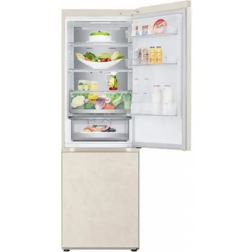 Холодильник з морозильною камерою LG GC-B459FEPW