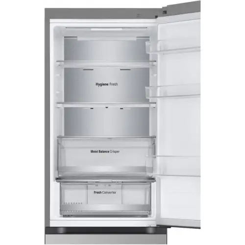 Холодильник з морозильною камерою LG GC-B459FNPW