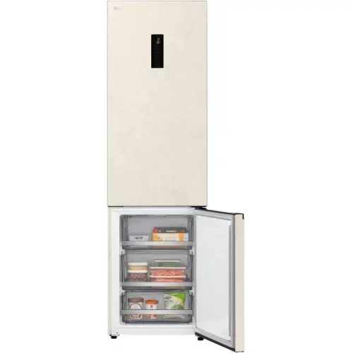 Холодильник з морозильною камерою LG GC-B509EEKM