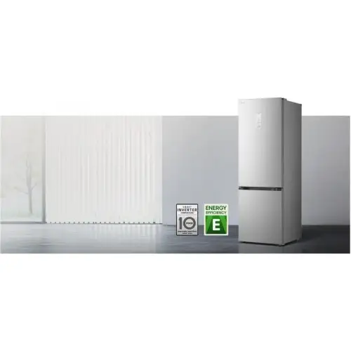 Холодильник з морозильною камерою LG GC-B509EMKM