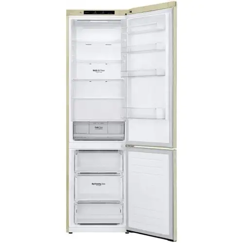 Холодильник з морозильною камерою LG GC-B509SECL