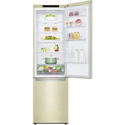 Холодильник з морозильною камерою LG GC-B509SECL