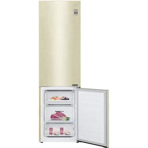 Холодильник з морозильною камерою LG GC-B509SECL