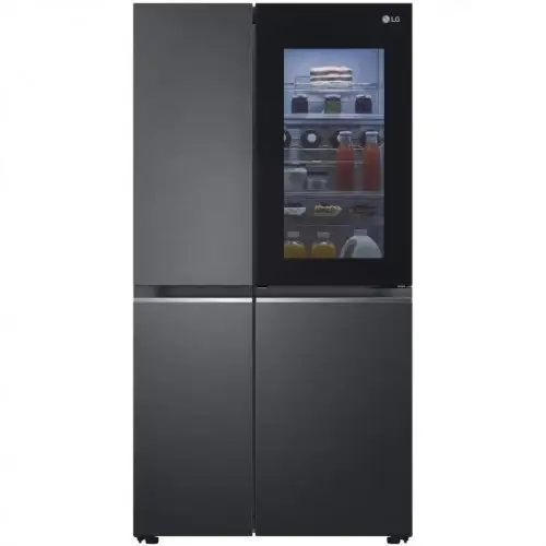 Холодильник з морозильною камерою LG GC-Q257CBFV