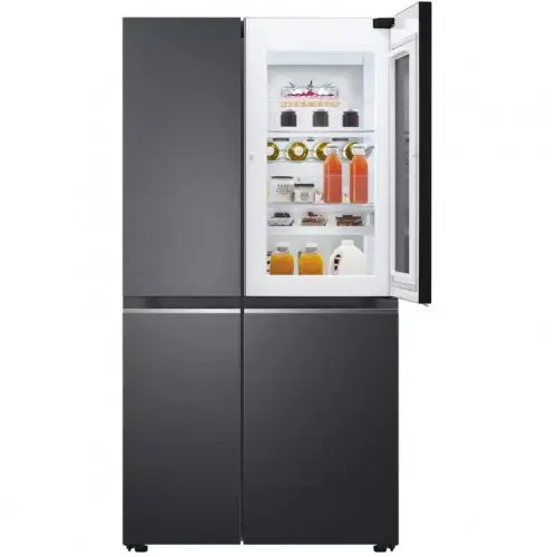 Холодильник з морозильною камерою LG GC-Q257CBFV