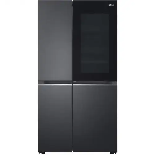 Холодильник з морозильною камерою LG GC-Q257CBFV