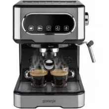 Рожковая кофеварка эспрессо Gorenje ESCM15DBK