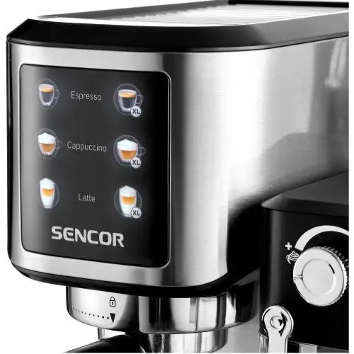 Ріжкова кавоварка еспресо Sencor SES 4910SS