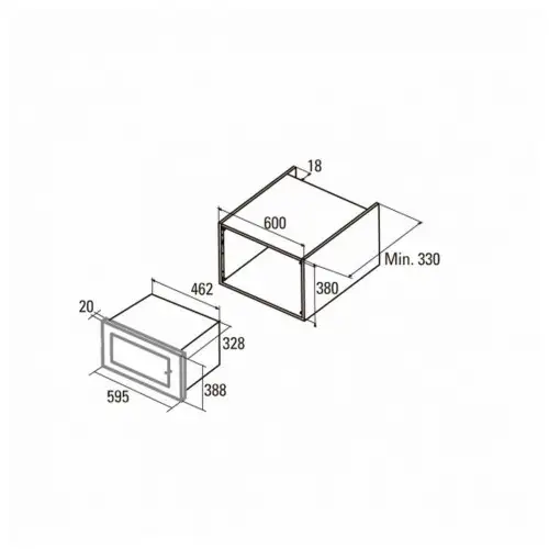 Мікрохвильовка з грилем Cata MC 20 D