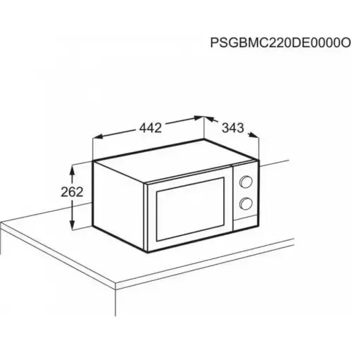 Микроволновка с грилем Electrolux EMZ421MMK