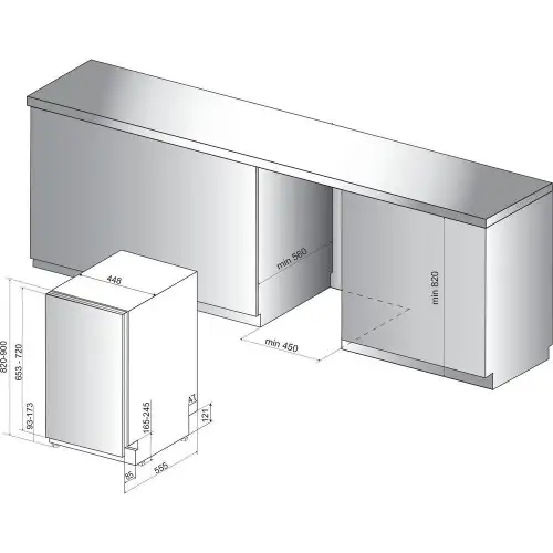 Посудомийна машина Whirlpool WSIC 3M17