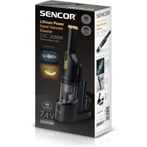 Ручной пылесос Sencor SVC 308BK