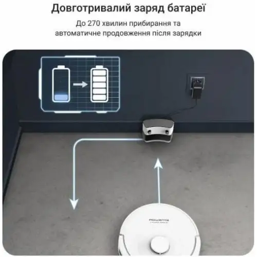 Робот-пылесос с влажной уборкой Rowenta X-Plorer Serie 90 RR8777WH