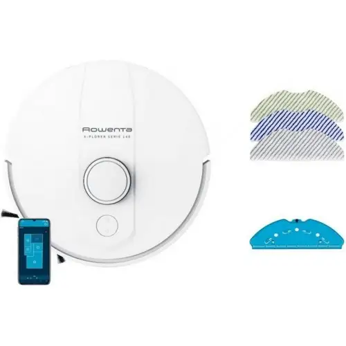 Робот-пылесос с влажной уборкой Rowenta X-Plorer Serie 140 Total Care RR9177WH