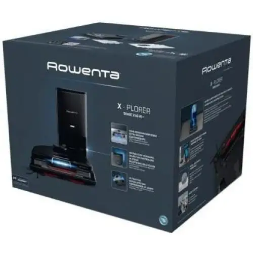 Робот-пылесос с влажной уборкой Rowenta X-Plorer Serie 240+ AI Animal & Allergy RR9695WH