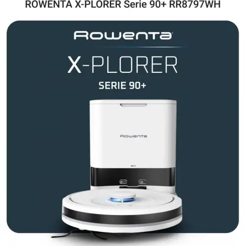 Робот-пылесос с влажной уборкой Rowenta X-Plorer Serie 90+ RR8797WH