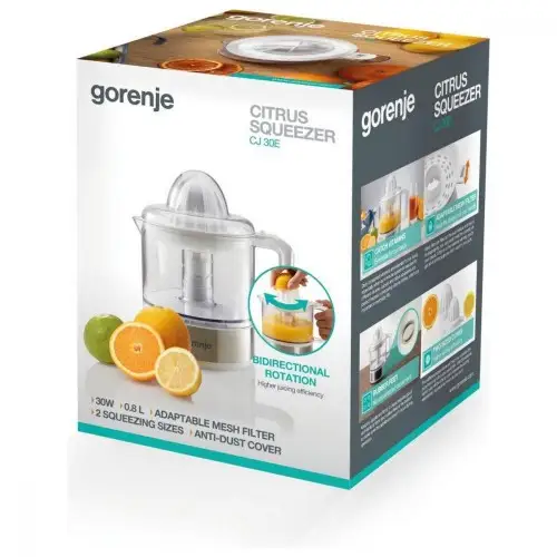 Соковыжималка для цитрусовых (цитрус-пресс) Gorenje CJ30E