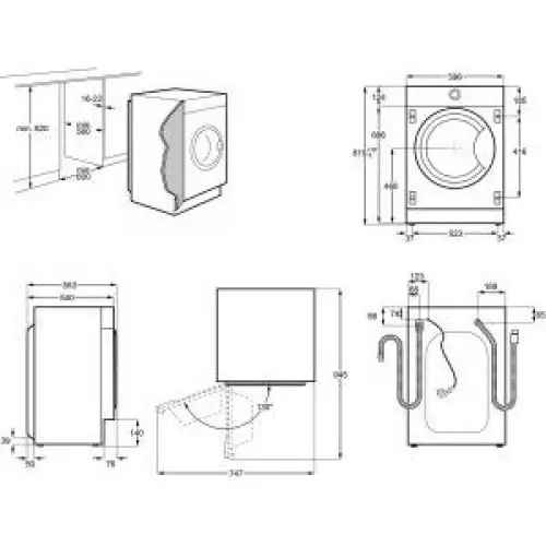 Пральна машина автоматична Electrolux EW7N7F348SUI