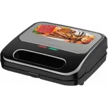 Мультимейкер (бутербродниця-вафельниця-гриль-горішниця) Ardesto SM-H400S