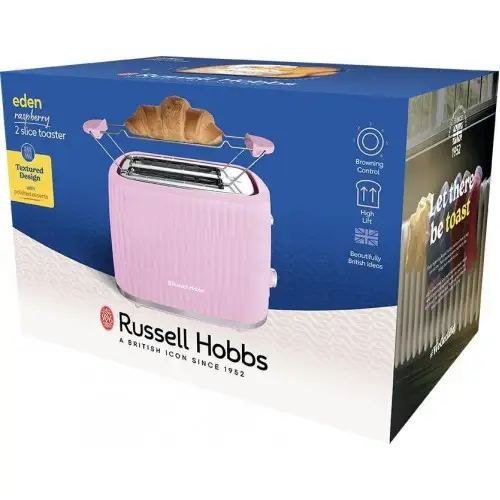 Тостер Russell Hobbs Eden 2S Raspberry 27372-56