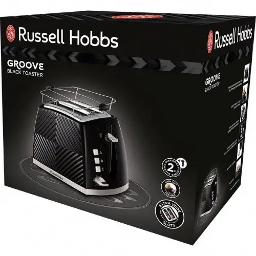 Тостер Russell Hobbs Groove Black 26390-56