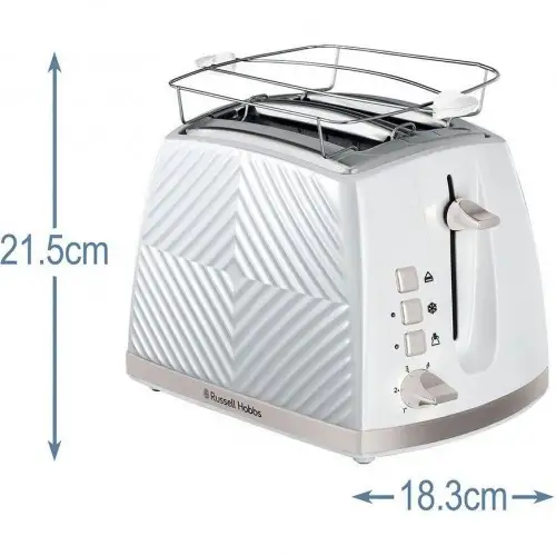Тостер Russell Hobbs Groove White 26391-56