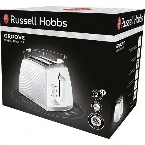Тостер Russell Hobbs Groove White 26391-56