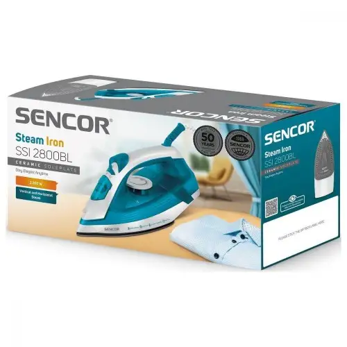 Утюг с паром Sencor SSI 2800BL