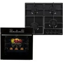 Газовая варочная поверхность с духовкой Gorenje BO6735E02BK + G641EB