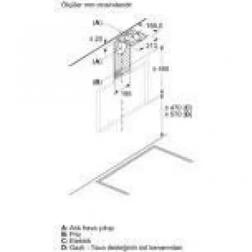 Вытяжка наклонная Bosch DWK66PJ20T