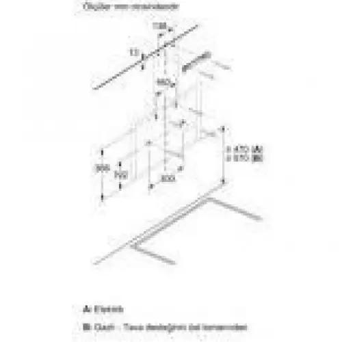 Вытяжка наклонная Bosch DWK66PJ20T