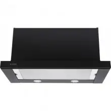 Витяжка телескопічна Ventolux GARDA 60 BK (1300) SMD LED