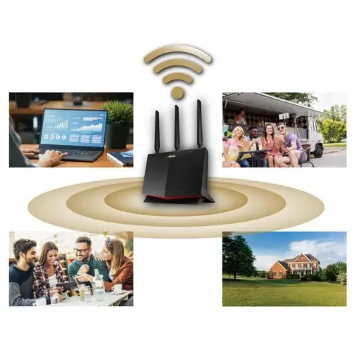 Бездротовий маршрутизатор (роутер) ASUS 4G-AC86U