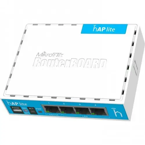 Бездротовий маршрутизатор (роутер) Mikrotik hAP lite classic (RB941-2nD)
