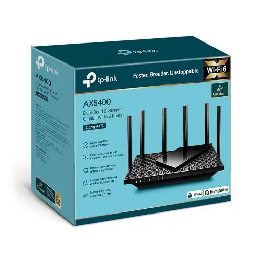 Бездротовий маршрутизатор (роутер) TP-Link Archer AX72