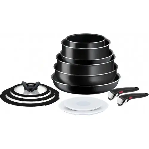 Набір каструль, сковорідок із 13 предметів. Tefal Ingenio Easy Cook & Clean (L1539843)